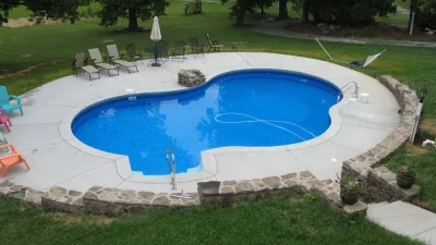 pool demolition